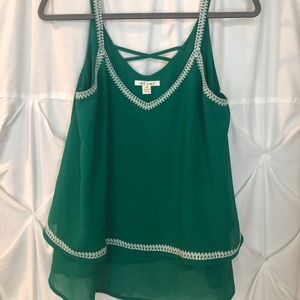 Green Tank Top
